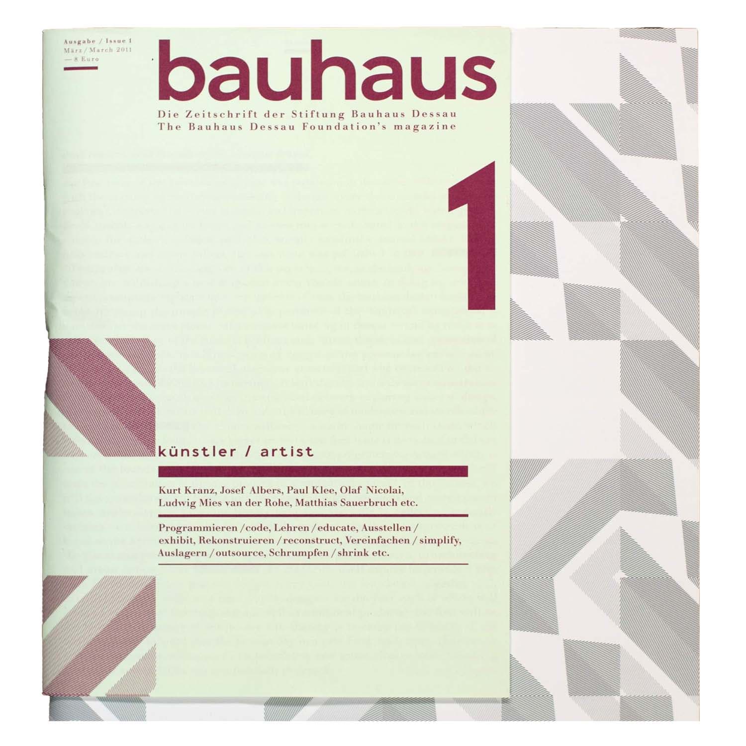 Image de Bauhaus magazine 1